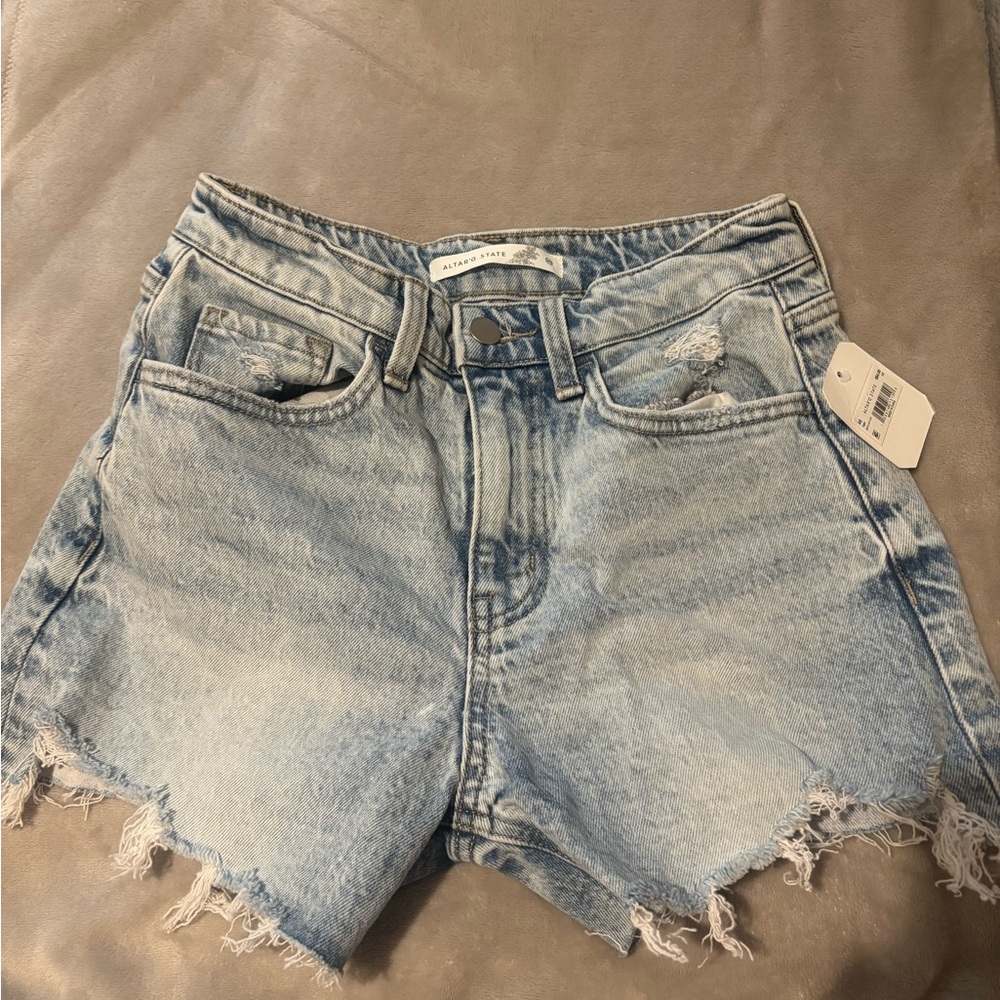 ALTAR’D STATE DENIM SHORTS